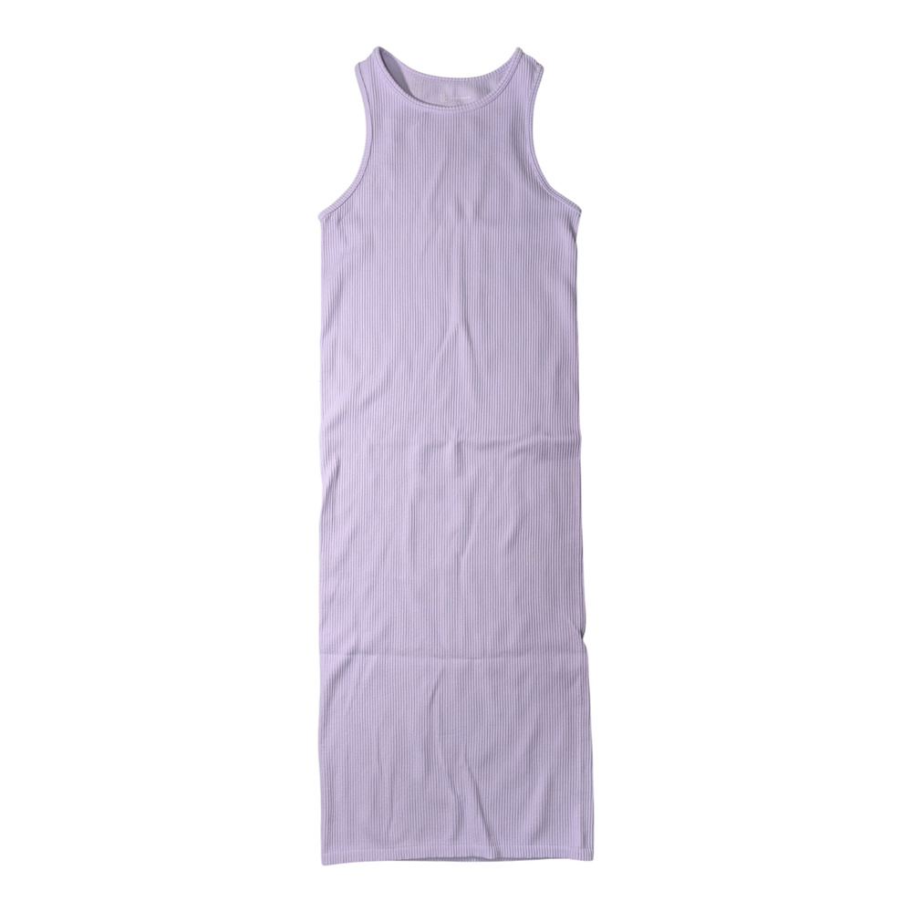No Boundaries - Junior Maxi Tube Dress A Fine Vertical Ribbed Texture Size S 3-5